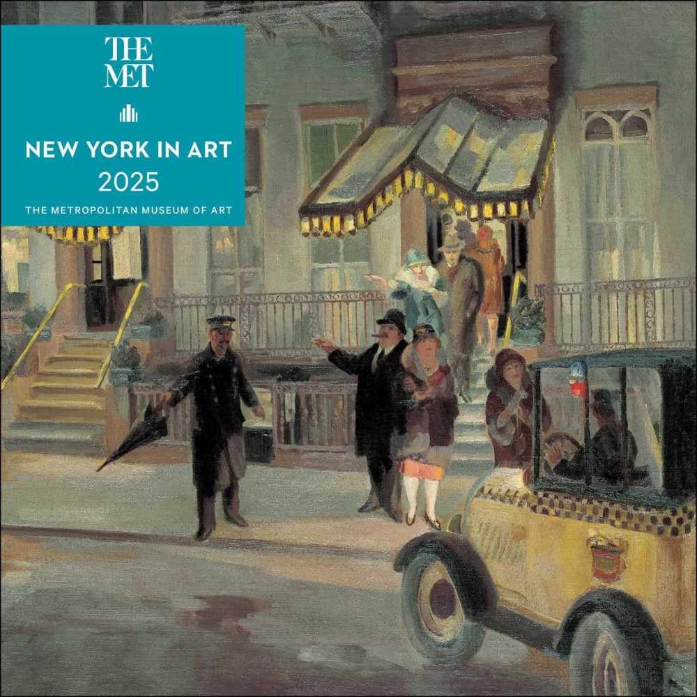 New York in Art 2025 Mini Wall Calendar