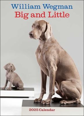 William Wegman Big and Little 2025 Wall Calendar