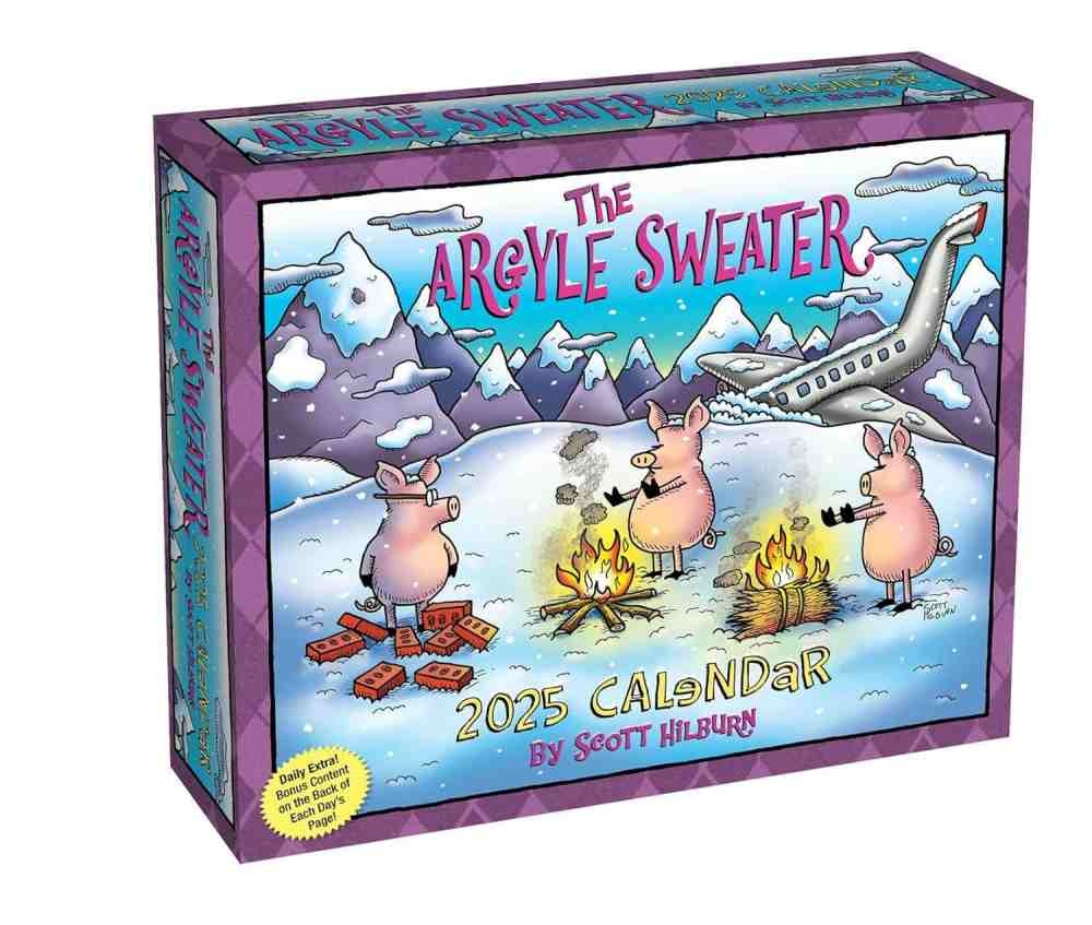 The Argyle Sweater 2025 Day-To-Day Calendar