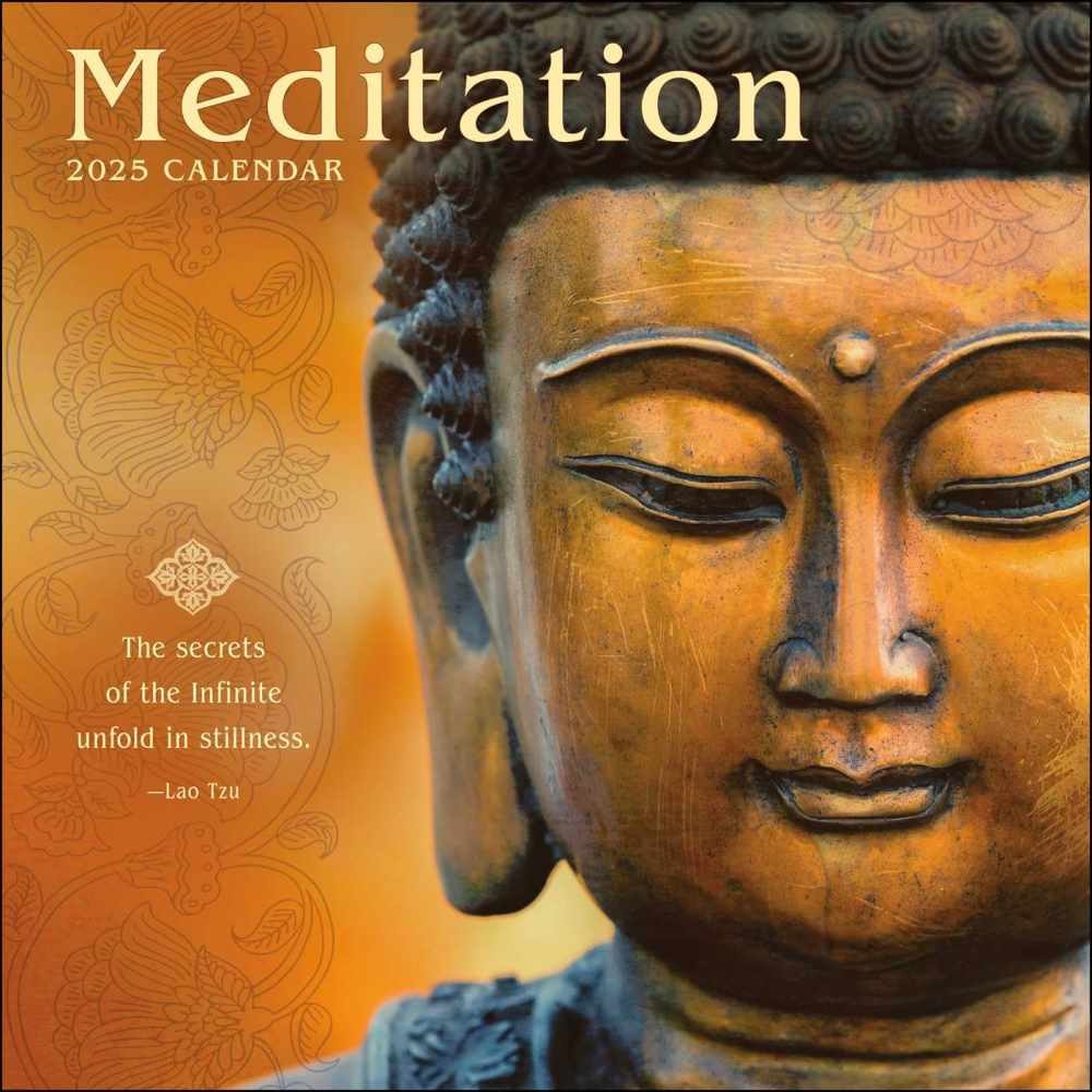 Meditation 2025 Wall Calendar