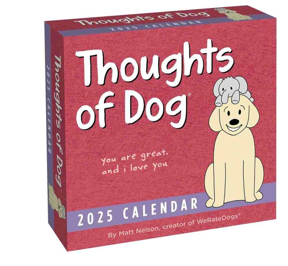 Thoughts of Dog 2025 Day-To-Day Calendar