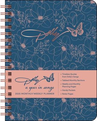 Dolly Parton: A Year in Songs Deluxe Organizer 2025 Hardcover Monthly/Weekly Pla