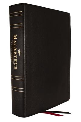 MacArthur Study Bible 2nd Edition: Unleashing God’s Truth One Verse at a Time (Lsb, Black Genuine Leather, Comfort Print)