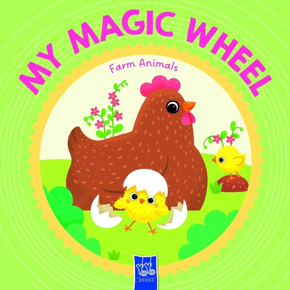 神奇轉轉機關硬頁書：農場動物My Magic Wheel: Farm Animals