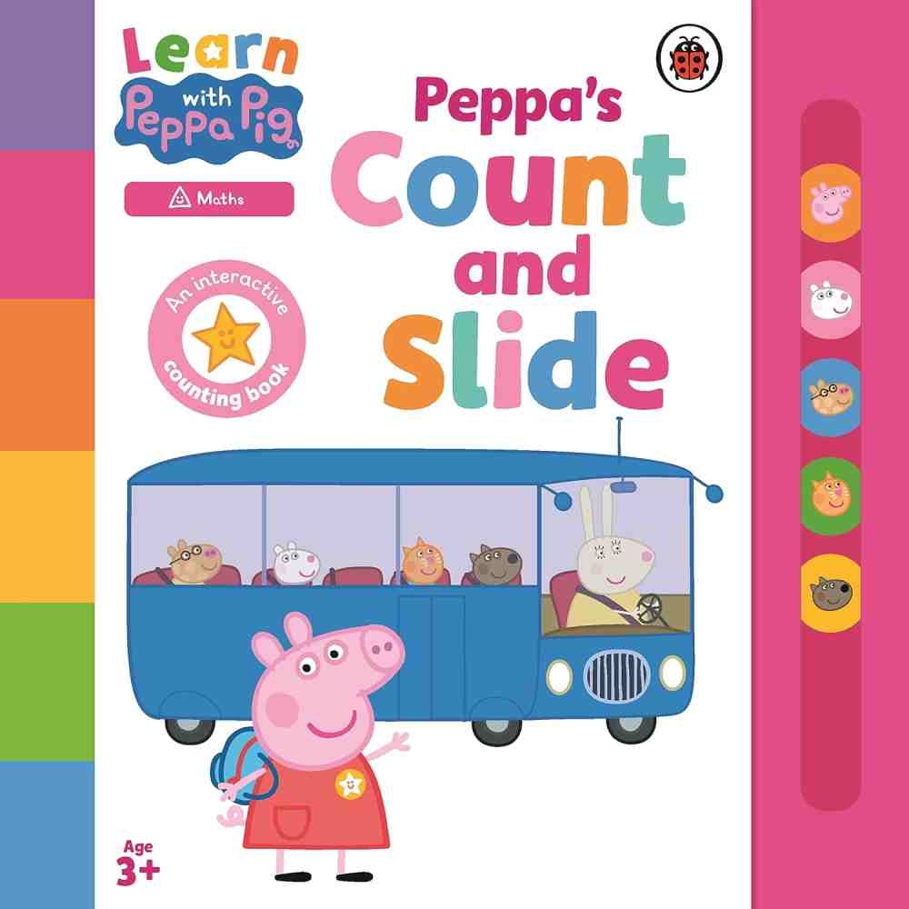 數字找一找 硬頁機關書( 跟粉紅豬小妹一起學)Learn with Peppa: Peppa’s Count and Slide