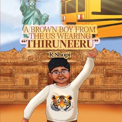 A Brown Boy from the US wearing Thiruneeru