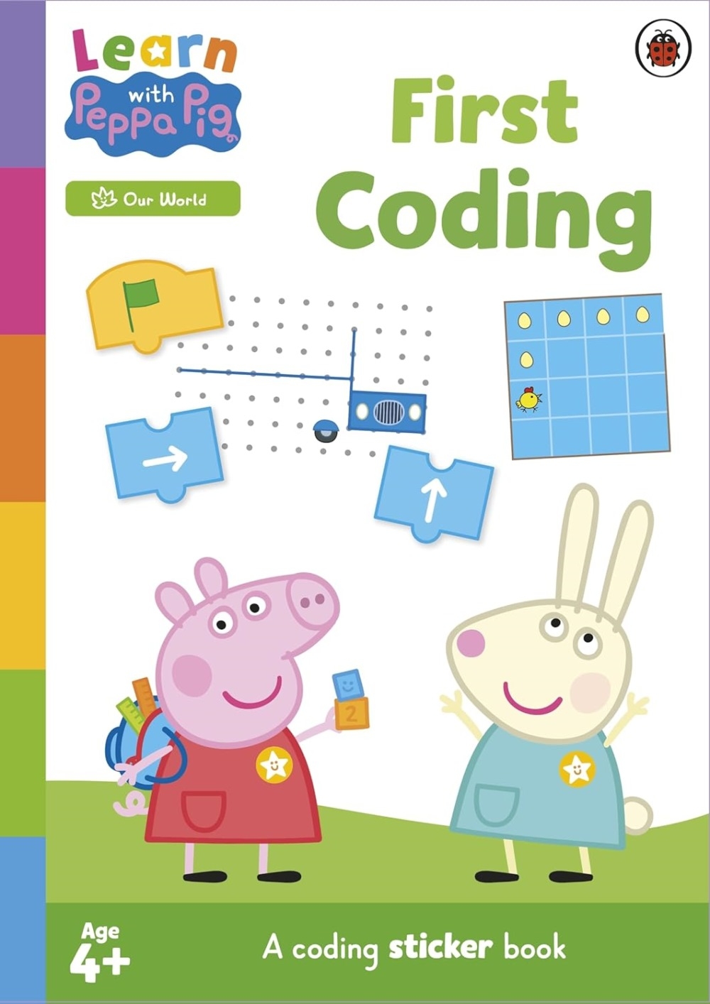 孩子第一本程式設計貼紙遊戲書( 跟粉紅豬小妹一起學)Learn with Peppa: First Coding sticker activity book