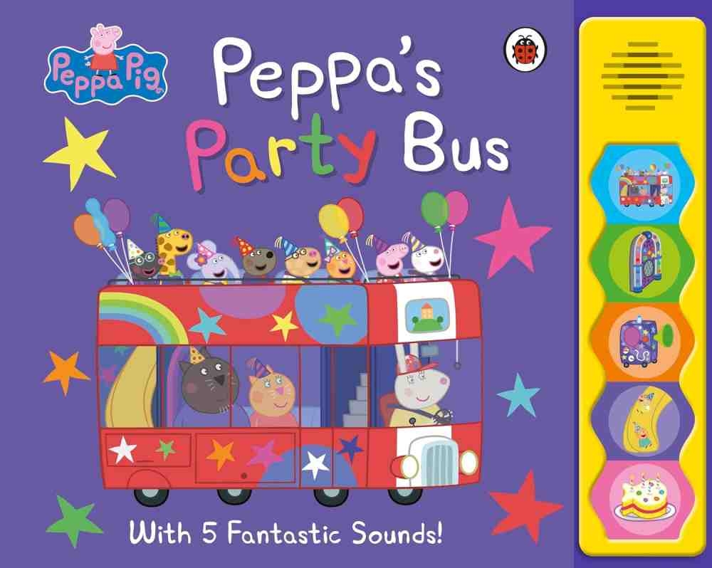 按鍵音效書：粉紅豬小妹派對巴士Peppa Pig: Peppa’s Party Bus!: Noisy Sound Book