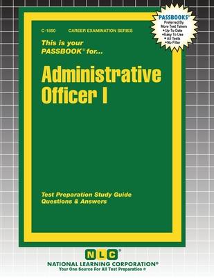 Administrative Officer I