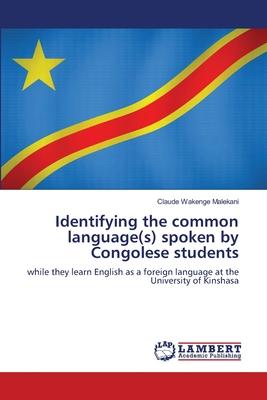 Identifying the common language(s) spoken by Congolese students