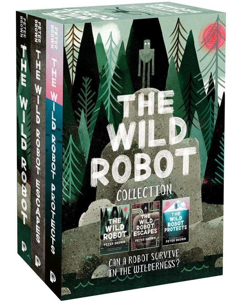 《荒野機器人》電影原著小說三部曲套書(附書盒) The Wild Robot Series Boxset