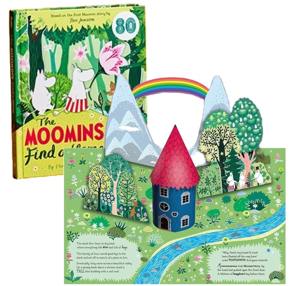 《姆米找到一個家》精緻立體書 The Moomins Find a Home: A Pop-Up Adventure