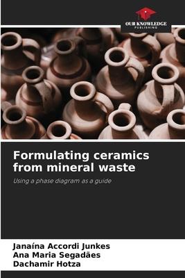 Formulating ceramics from mineral waste