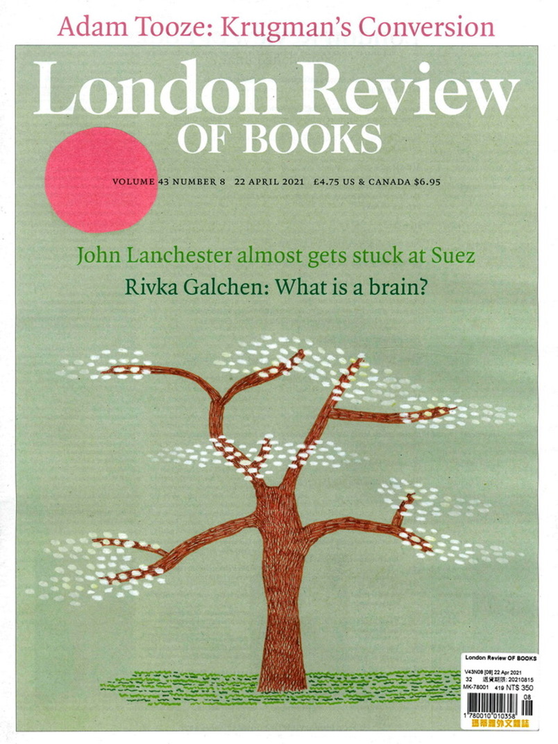 London Review OF BOOKS 4月22日/2021