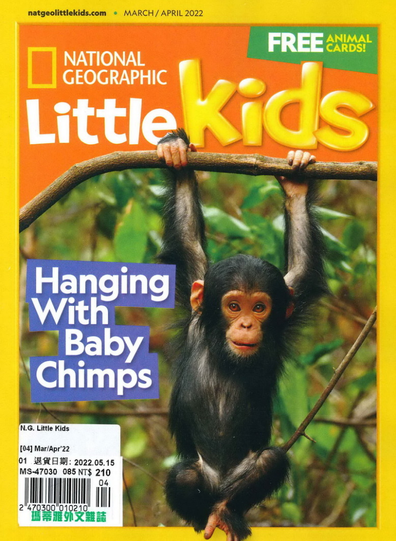 NATIONAL GEOGRAPHIC Little Kids 3-4月號/2022