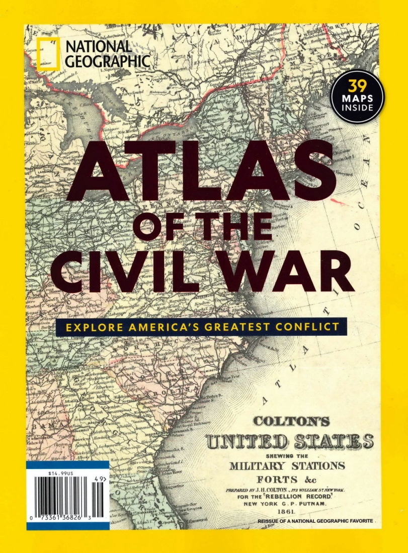 國家地理雜誌 特刊 ATLAS OF THE CIVIL WAR 2024
