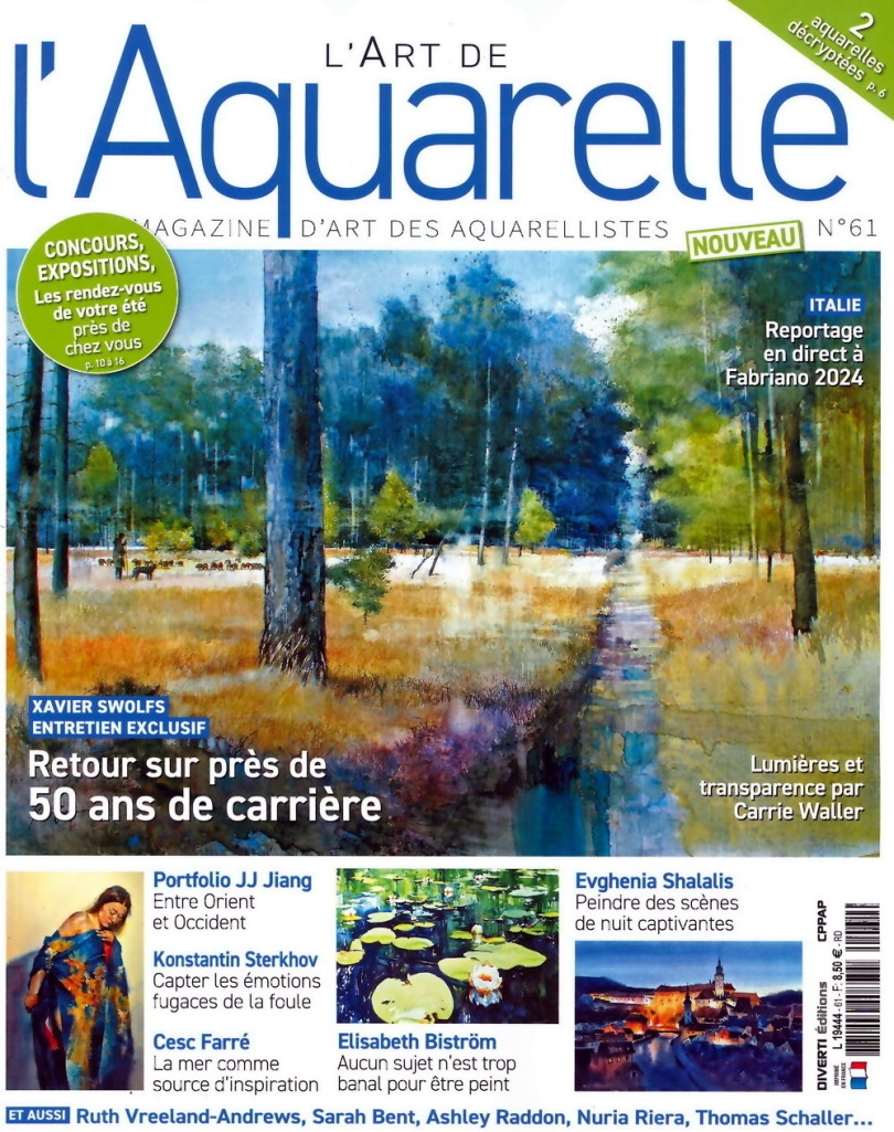 L’ART DE L’Aquarelle 第61期